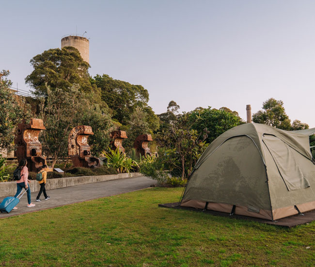 Cockatoo Island Camping Waterfront Sydney Harbour 650X550